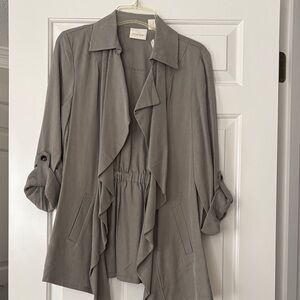 Chico’s Women's Olive green jacket